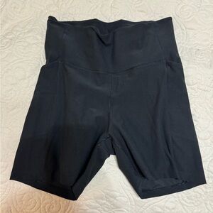 Calia Black Highwaisted Bike Shorts